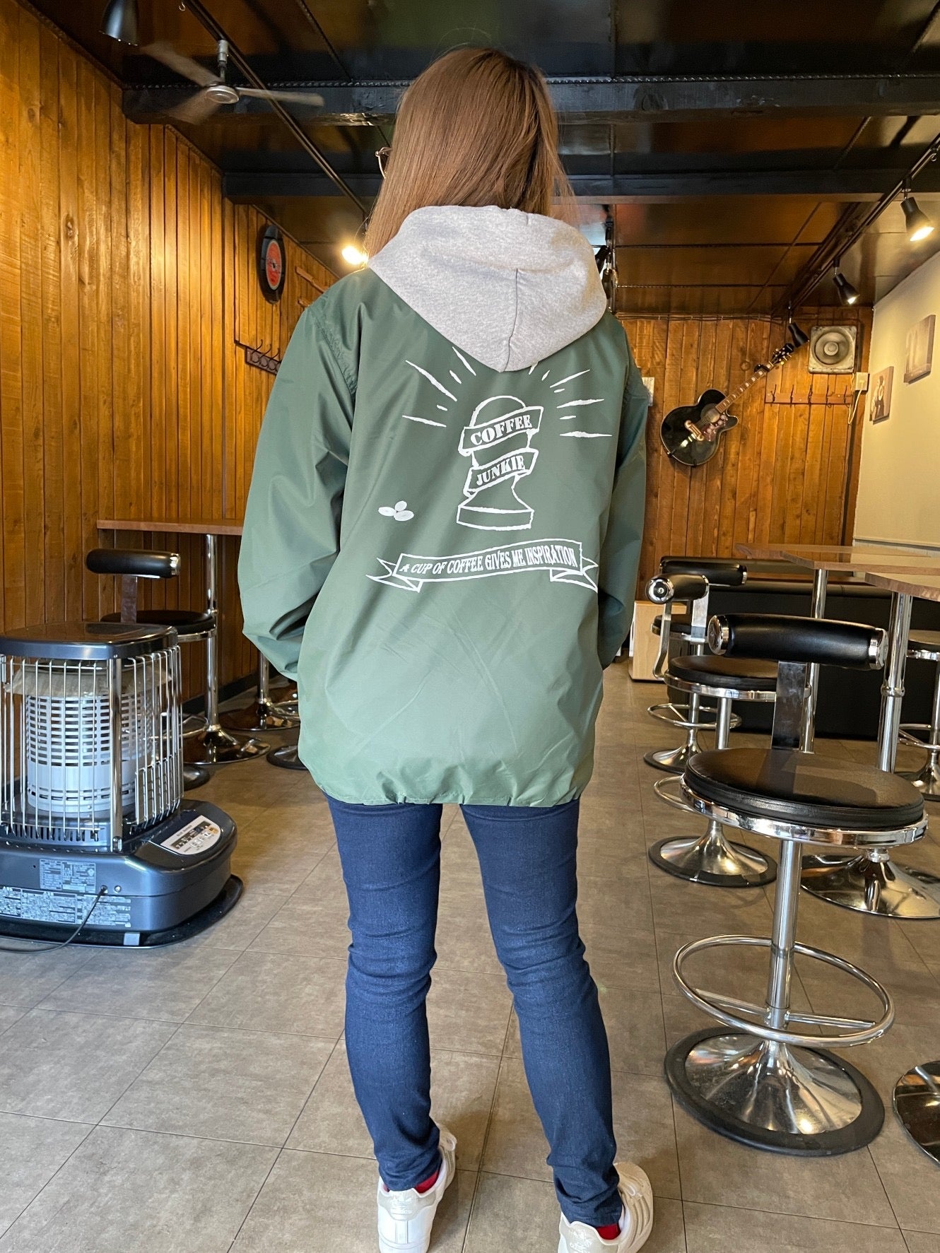 ORIGINAL Coach Jacket【Forest green】